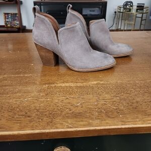 Jeffrey Campbell Rosalee Suede Ankle Booties